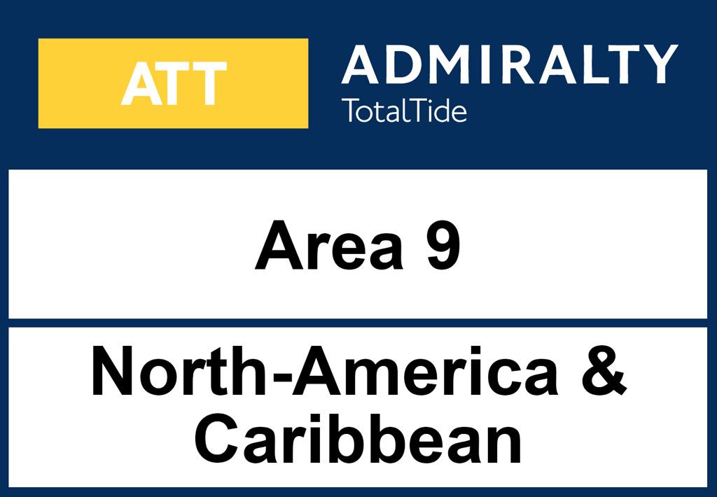 ADMIRALTY TotalTide Area 9 North America (Eastcoast) and Caribbean
