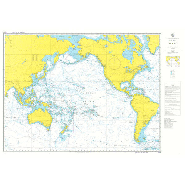 A Planning Chart for the Pacific Ocean. UKHO4002