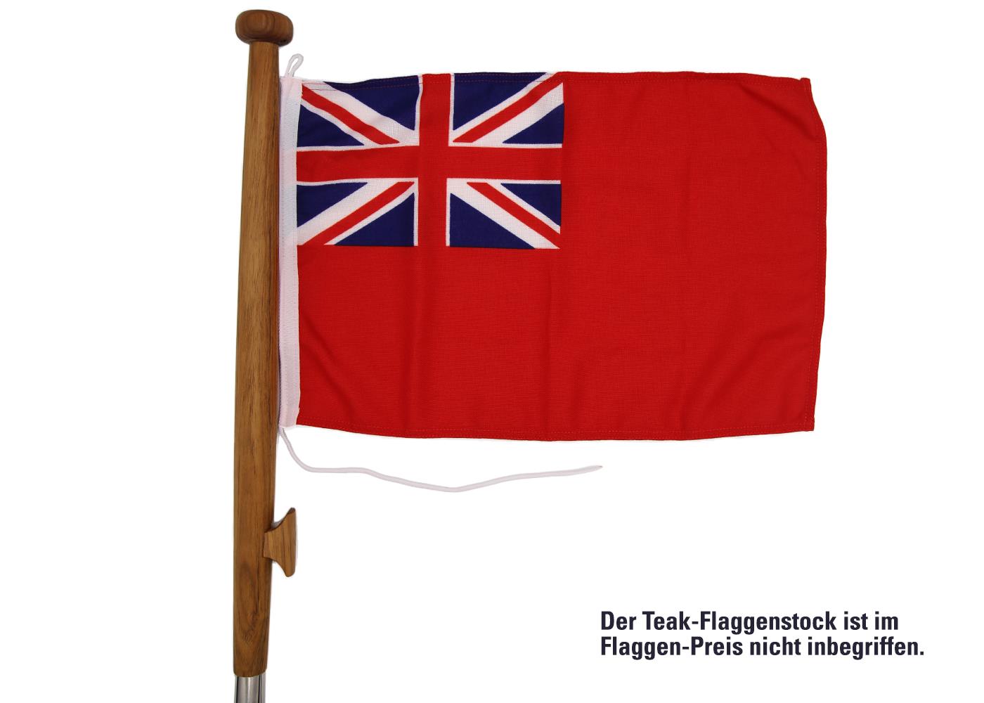 Gastlandflagge Großbritannien 20X30cm (red ensign)