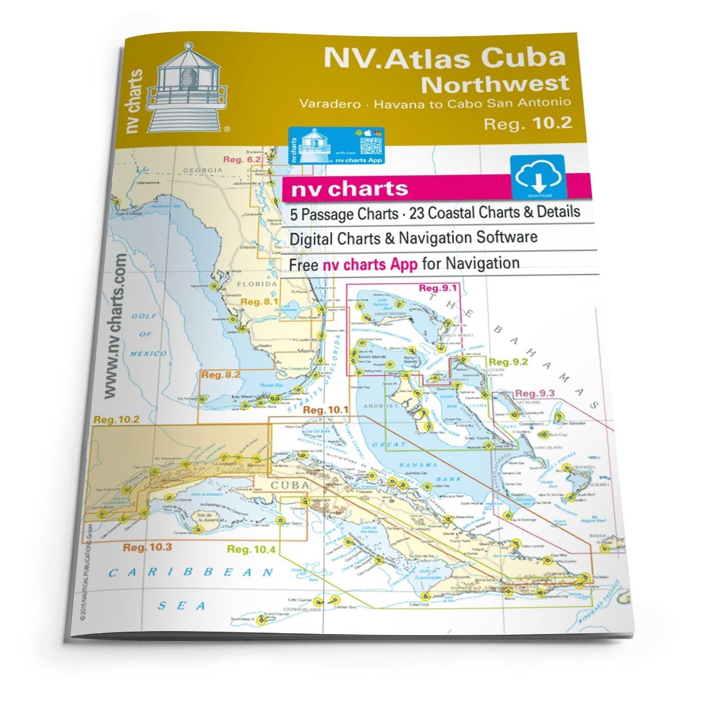 NV Charts Cuba 10.2 - Northwest - Varadero to Cabo San Antonio
