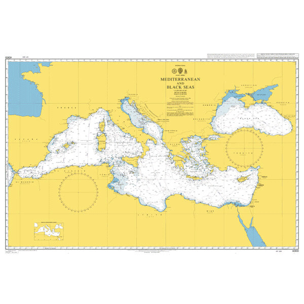 Mediterranean and Black Seas. UKHO4300