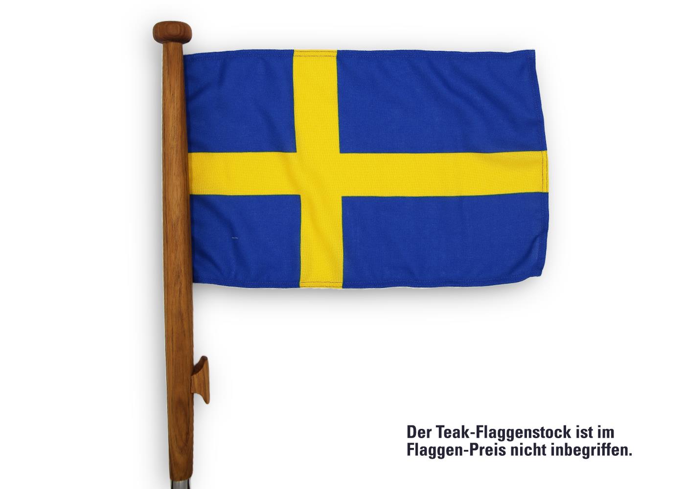 Gastlandflagge Schweden 20X30cm