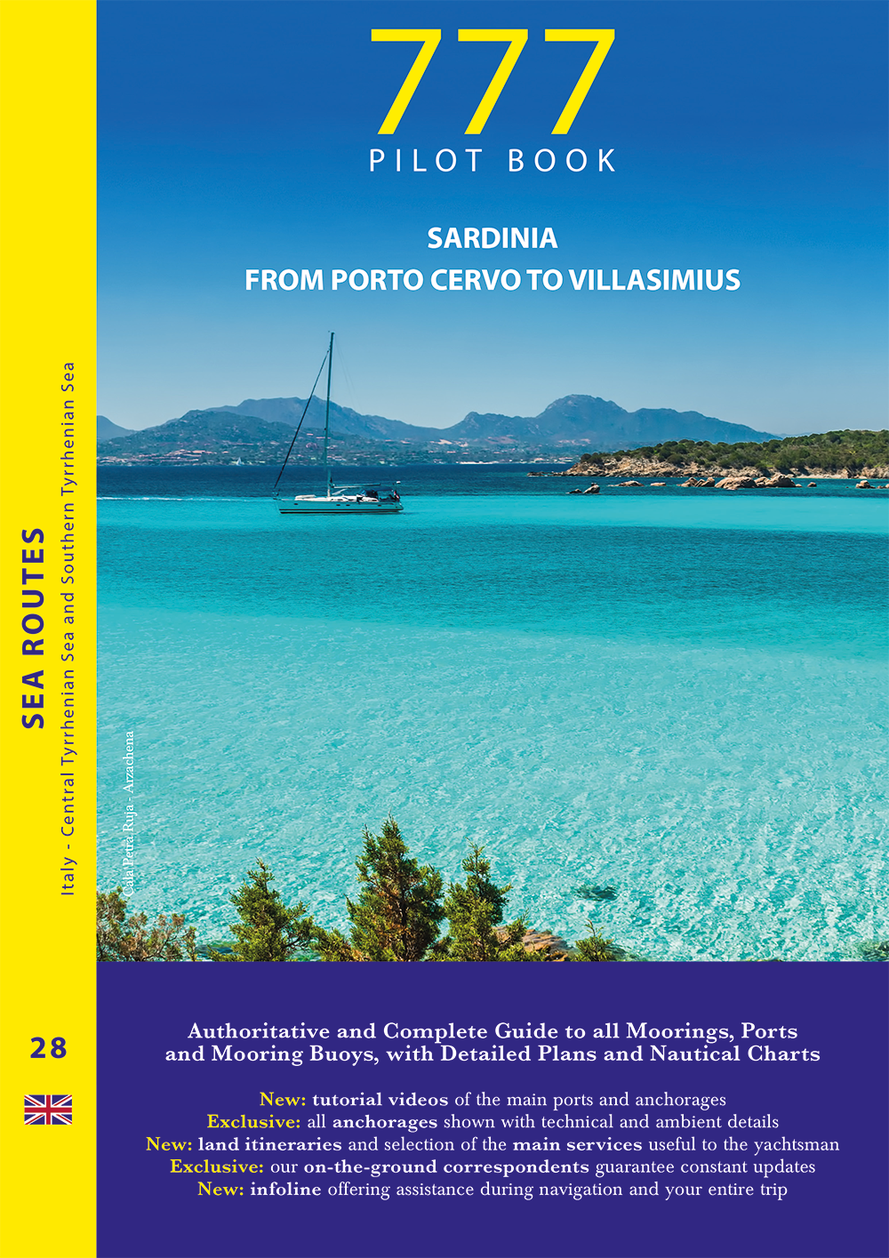 777 Pilot book Sardinia from Porto Cervo to Villasimius