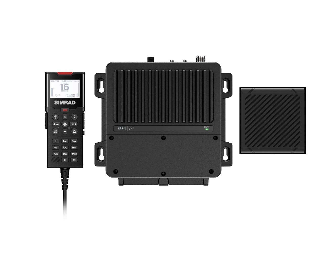 Simrad RS100 UKW Seefunkgerät (Blackbox, Handgerät, Lautsprecher)