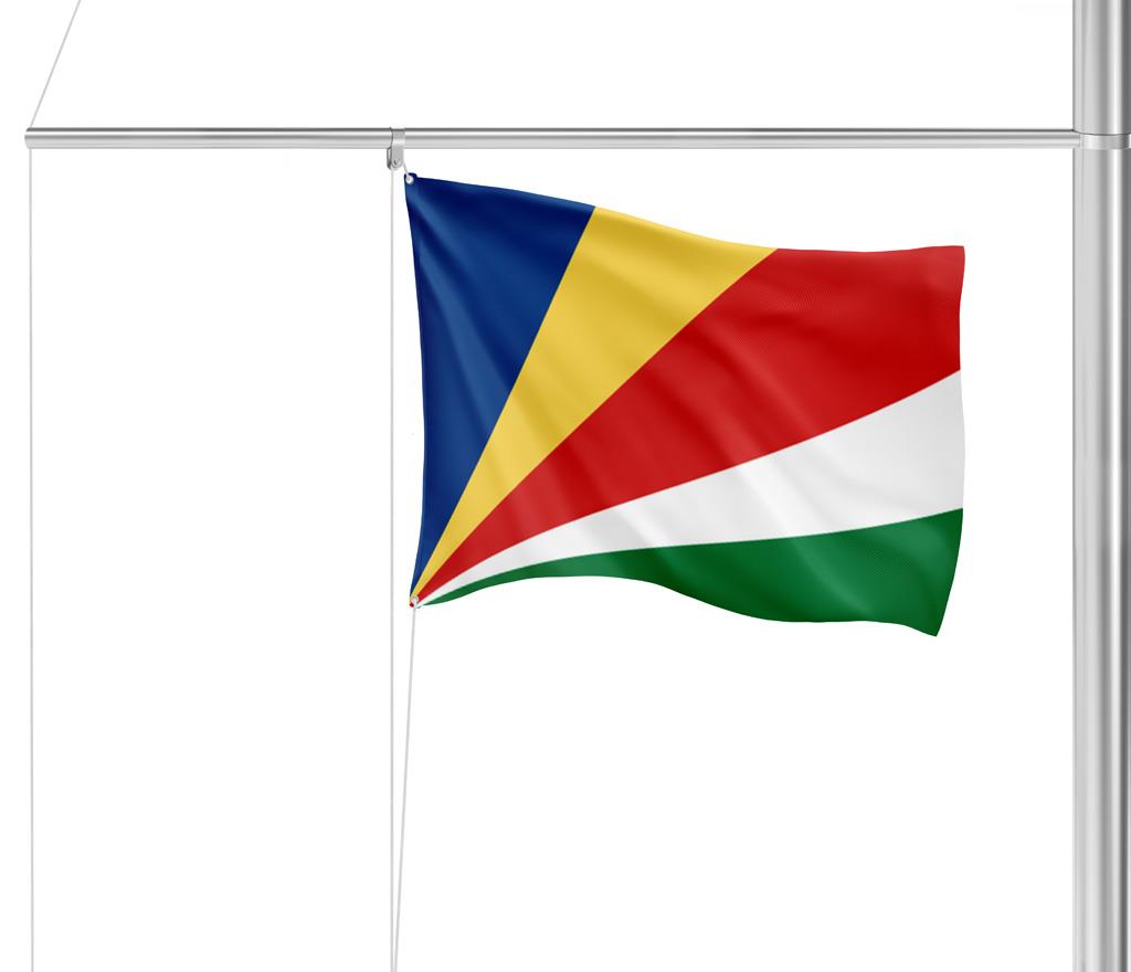 Gastlandflagge Seychellen 30X45cm - Glanzpolyester -